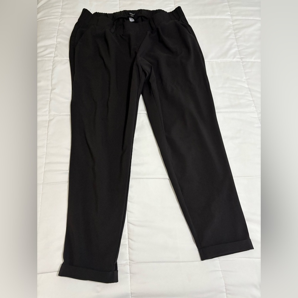 torrid Black Straight Leg Plus Size Dress Pants